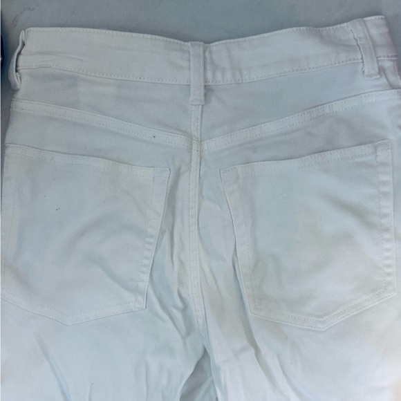 Divided H&M White Wide Leg Flare Jeans - Picture 3 of 5